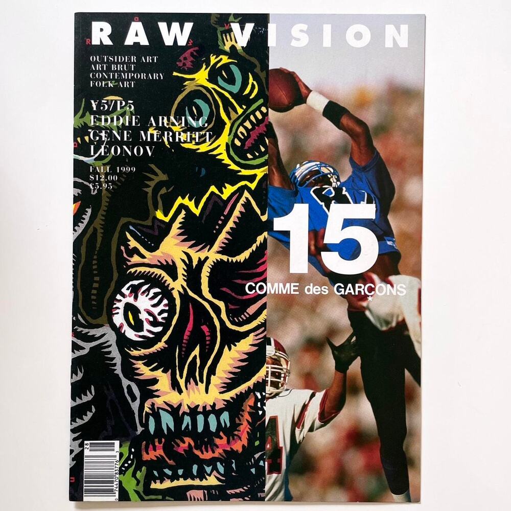 Comme des garcons raw vision FOLK ART catalog pamphlet